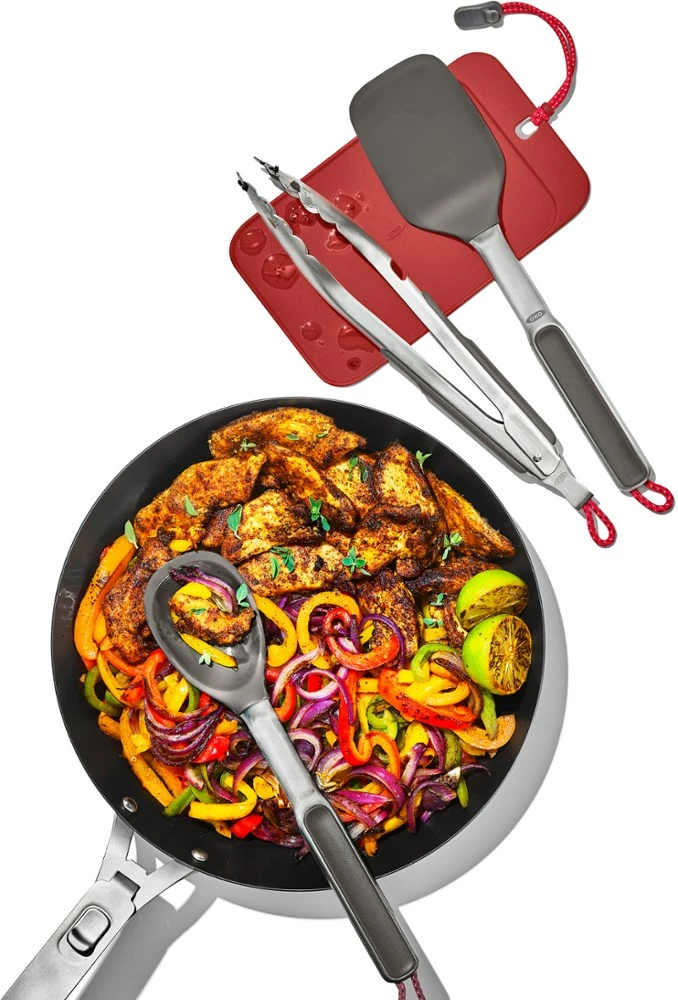 OXO Camp Cook Utensil Set with Tool Rest - Image 9