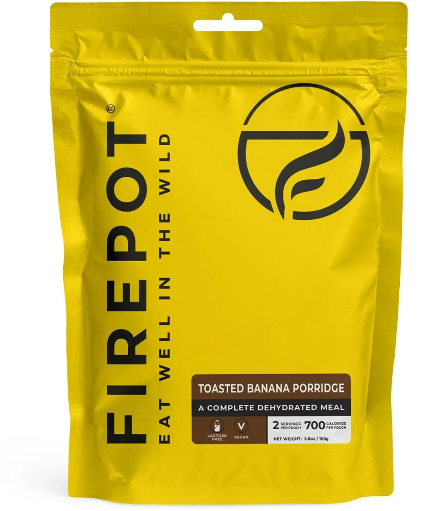 Firepot Toasted Banana Porridge - 2 Servings - None