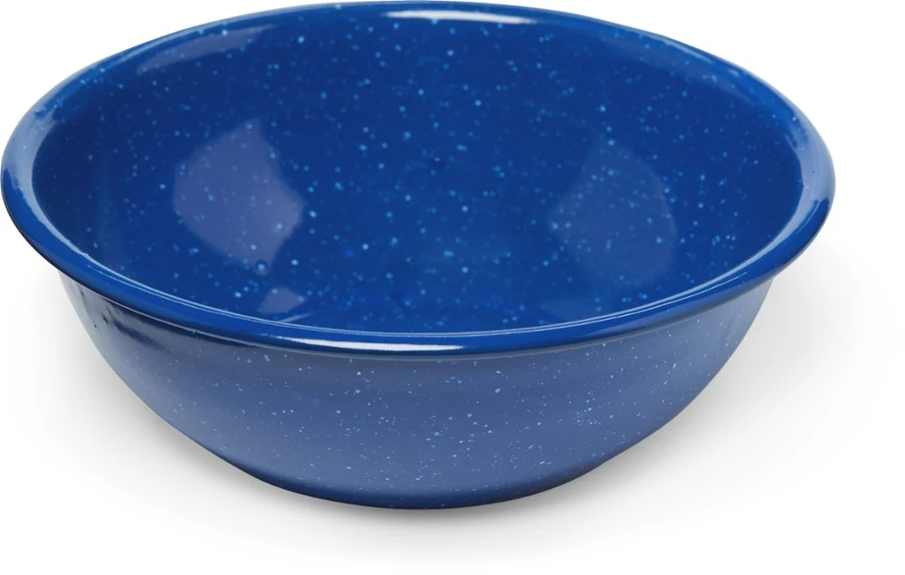 Mountain Summit Gear 4-Person Enamel Tableware Set - Blue - Image 3