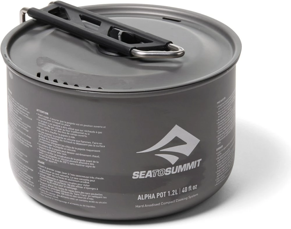 Sea to Summit Alpha Pot - 1.2 Liters - Aluminum
