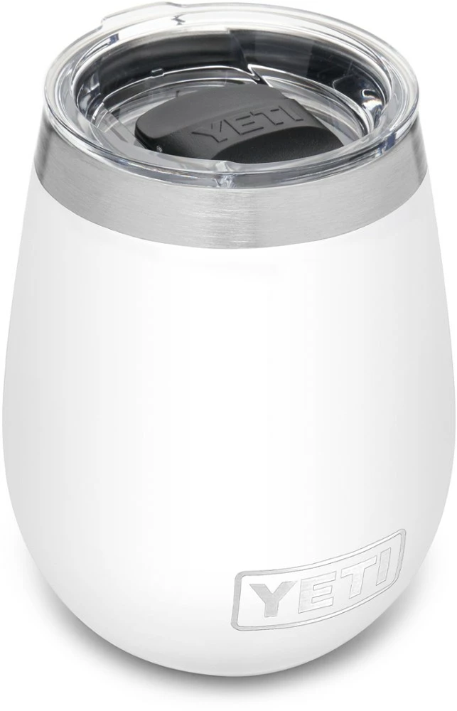 YETI Rambler Wine Tumbler with MagSlider Lid - 10 fl. oz. - White - Image 3