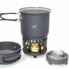 Esbit Alcohol Stove and Trekking Cookset - Gray
