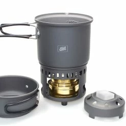 Esbit Alcohol Stove and Trekking Cookset - Gray