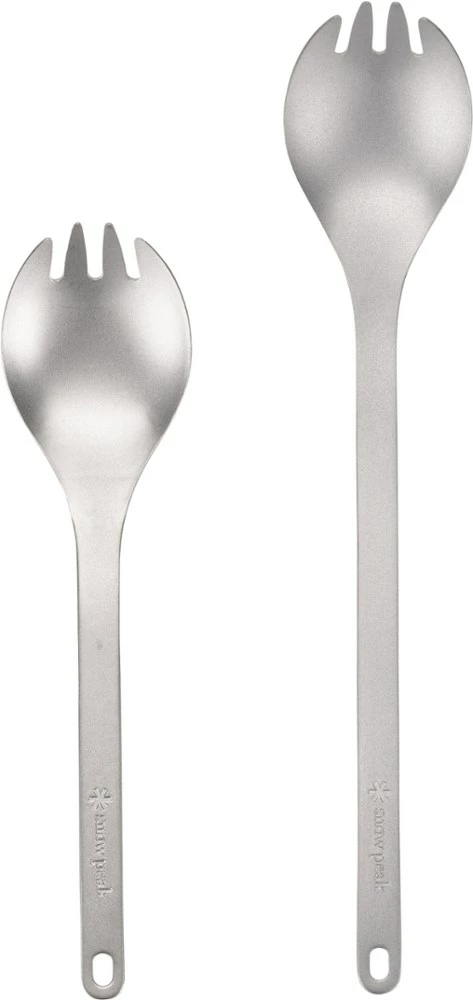 Snow Peak Titanium Spork - Long - Image 2