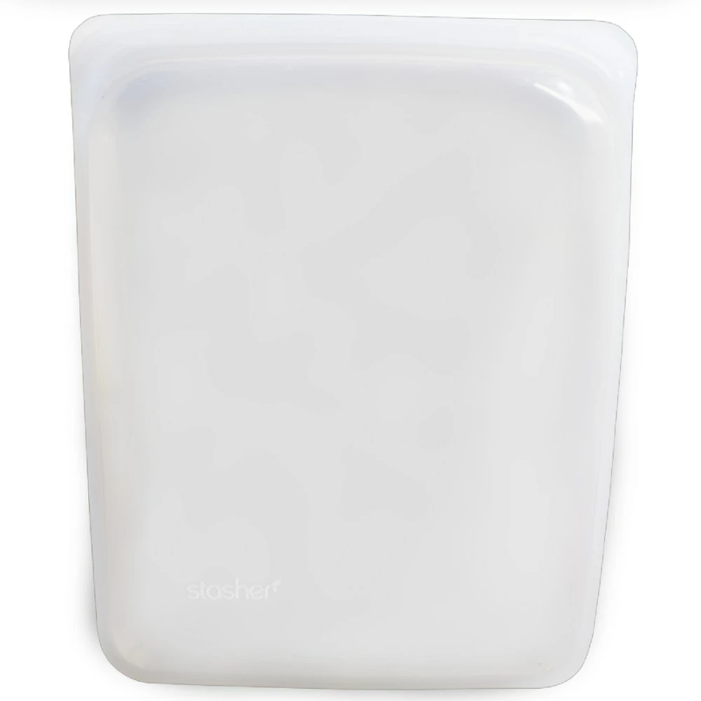 Stasher Reusable Silicone Half-Gallon Bag - Clear