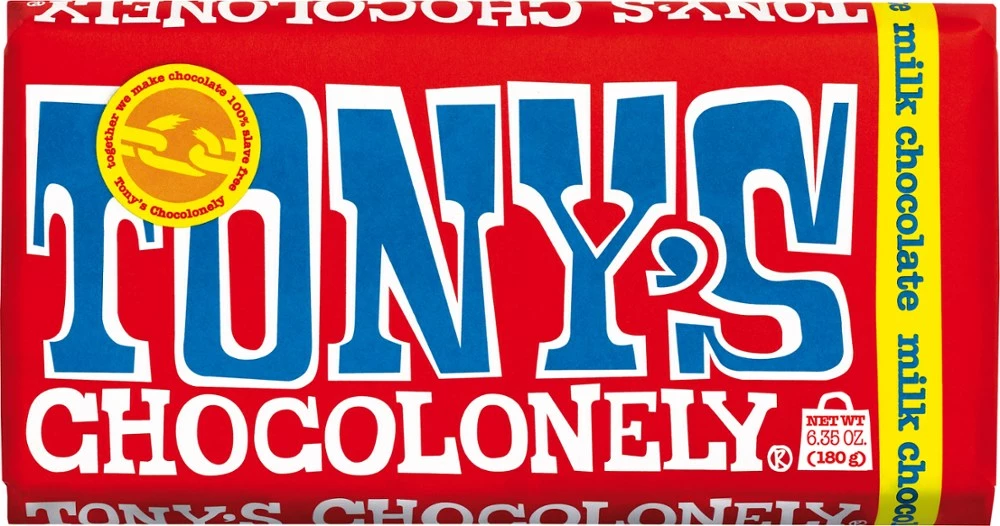 Tony's Chocolonely Chocolate Bar