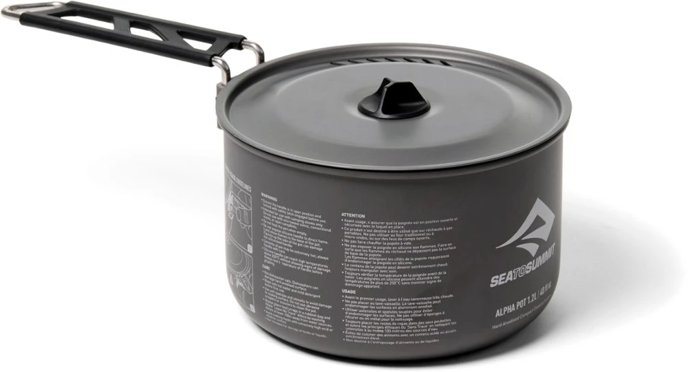 Sea to Summit Alpha Pot - 1.2 Liters - Aluminum - Image 2