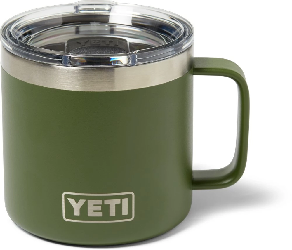 YETI Rambler Camp Monsters Mug - 14 fl. oz. - Highlands Olive - Image 2