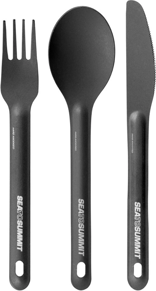 Sea to Summit AlphaLight Spoon, Fork and Knife Set - None - Image 2