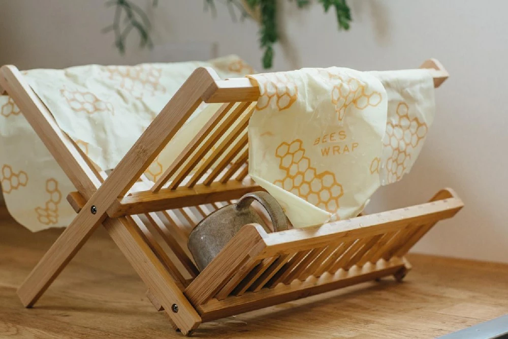 Bee's Wrap Honeycomb Print Wraps - Set of 3 - None - Image 12