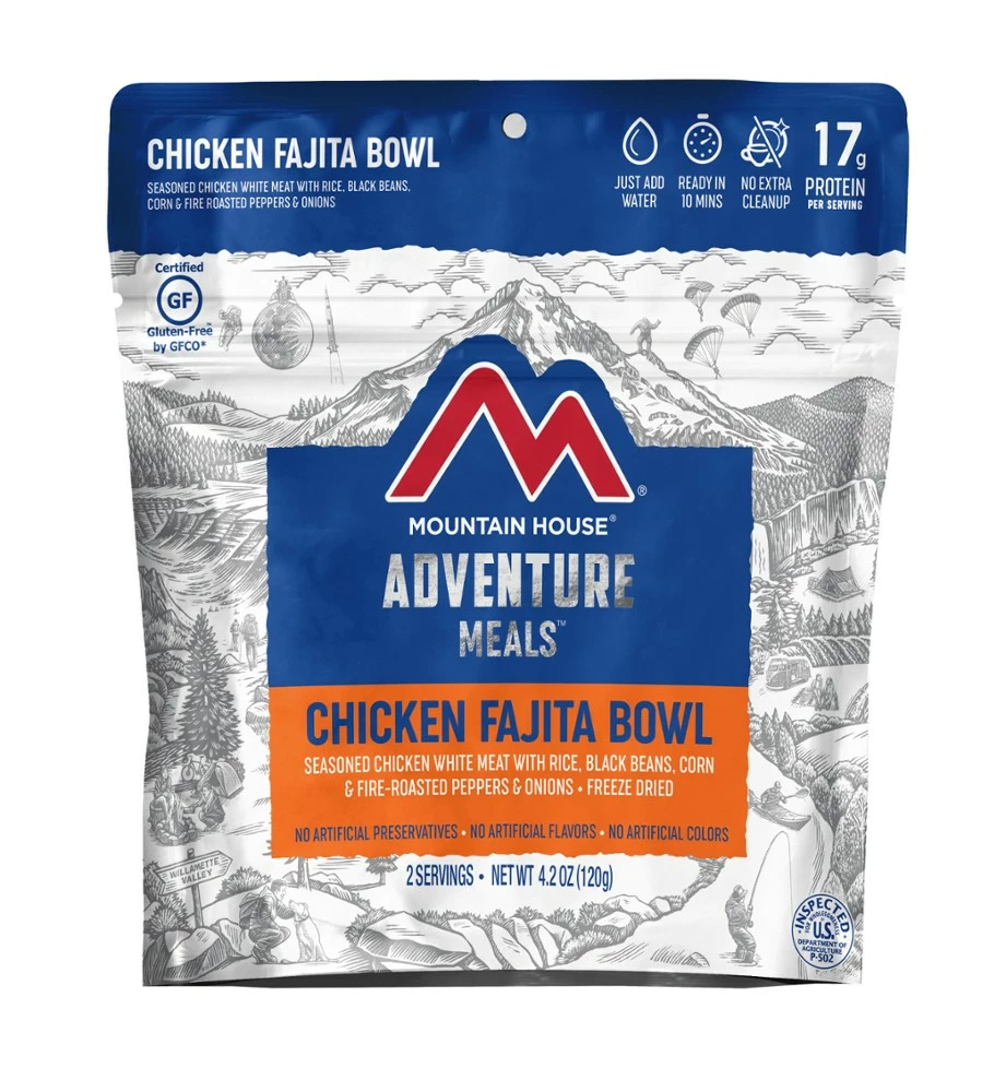 Mountain House Chicken Fajita Bowl - 2 Servings