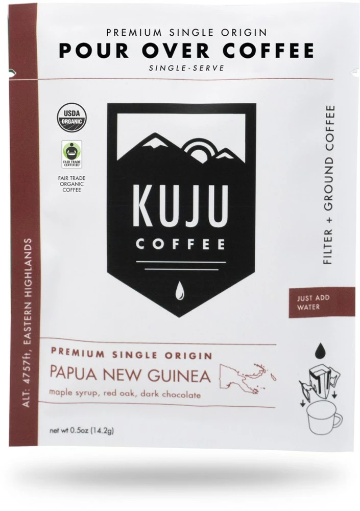 Kuju Coffee Single Origin Single-Serve Pour Over Coffee - Package of 6 - Image 3