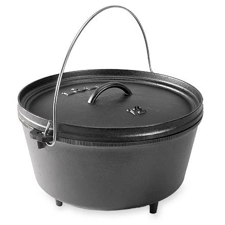 Lodge Deep Camp Dutch Oven - 8 qt. - None