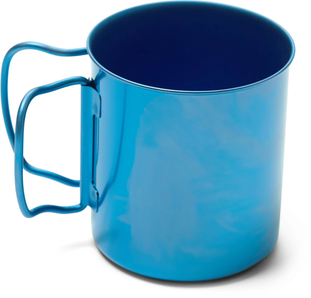 Snow Peak Colored Titanium Mug - Fresh Water Blue - Image 2