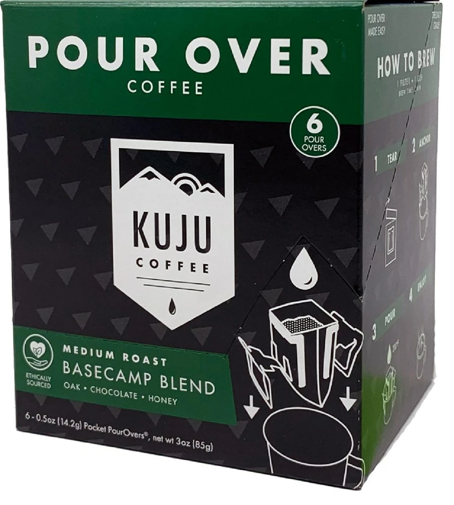 Kuju Coffee Single-Serve Pour Over Coffee - Package of 6