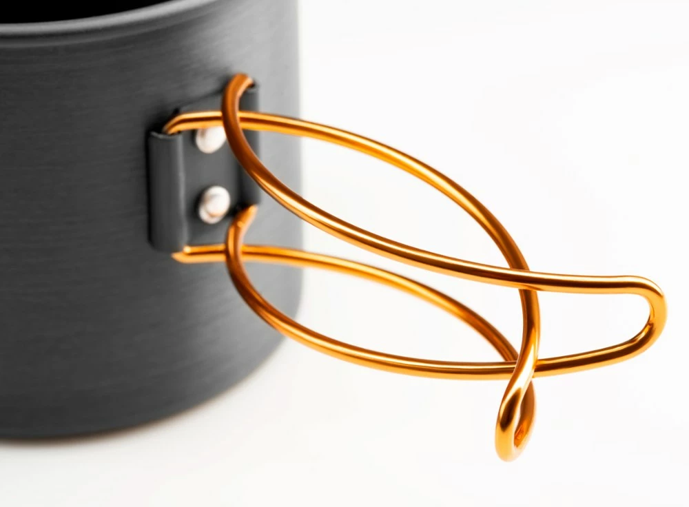 GSI Outdoors Halulite Aluminum Bottle Cup - 20 fl. oz. - Black - Image 3