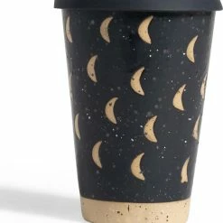 United By Blue Stoneware Travel Mug - 12 fl. oz. - Black