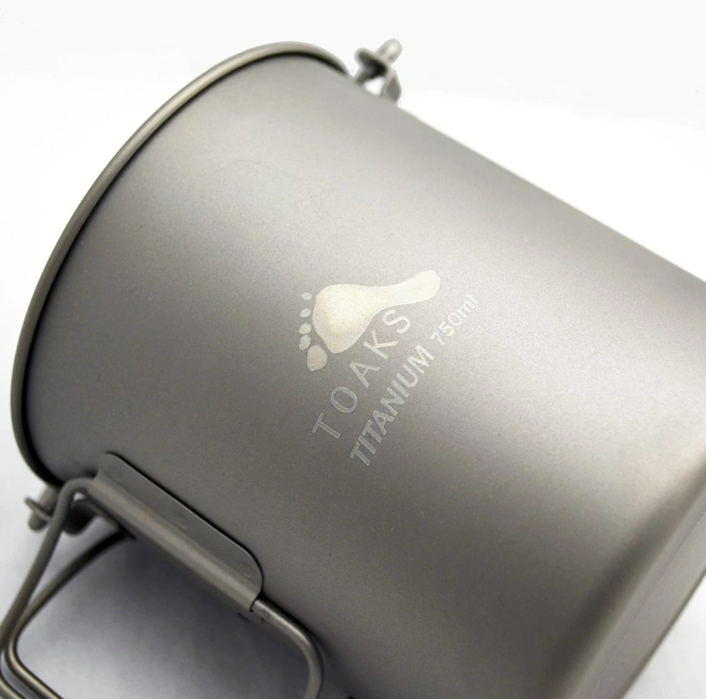 TOAKS Titanium 750ml Pot with Bail Handle - Image 7