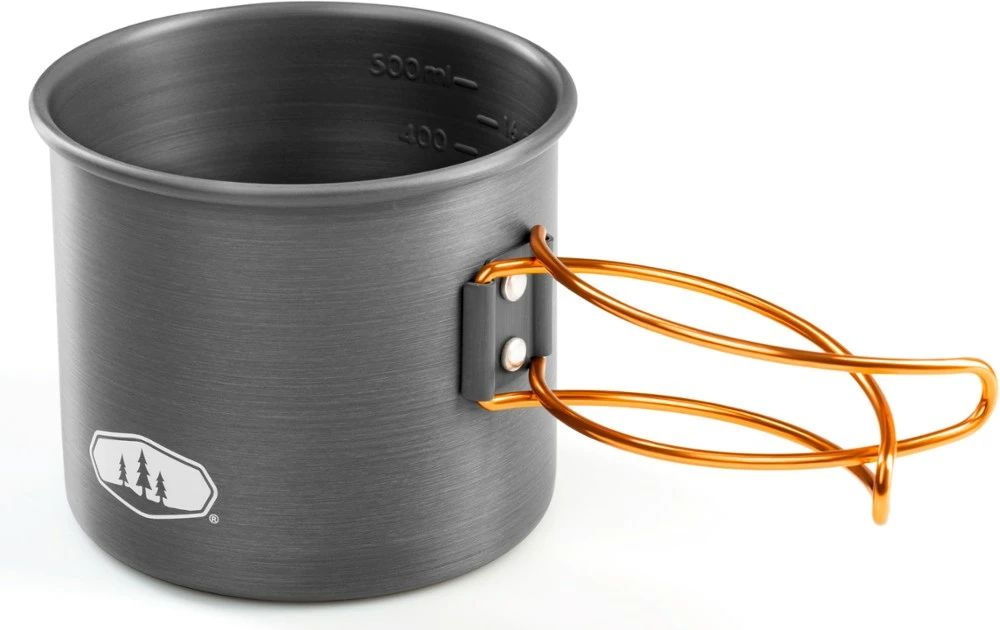 GSI Outdoors Halulite Aluminum Bottle Cup - 20 fl. oz. - Black