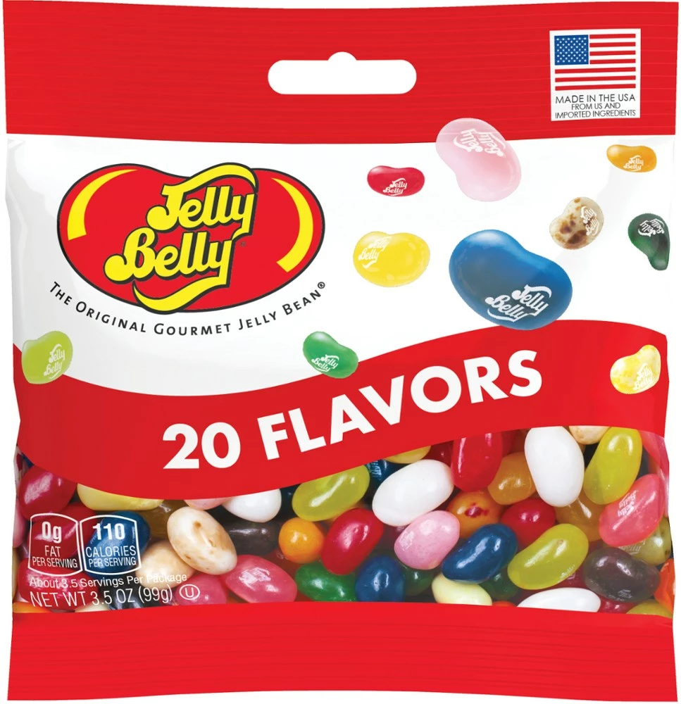 Jelly Belly 20 Flavors Jelly Beans - 3.5 oz. - Assorted