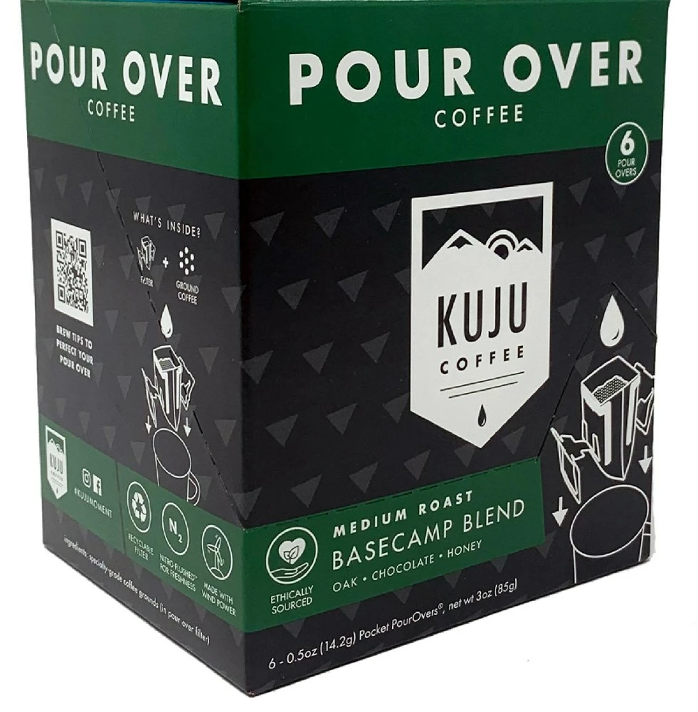 Kuju Coffee Single-Serve Pour Over Coffee - Package of 6 - Image 2