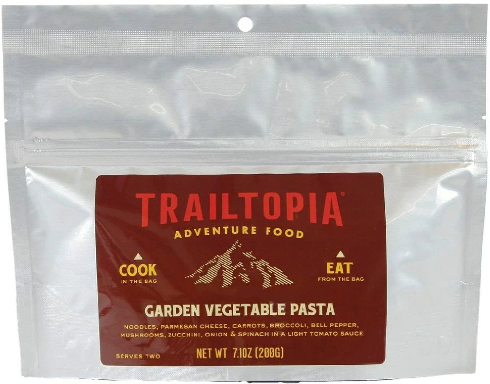 Trailtopia Garden Vegetable Pasta - 2 Servings - None
