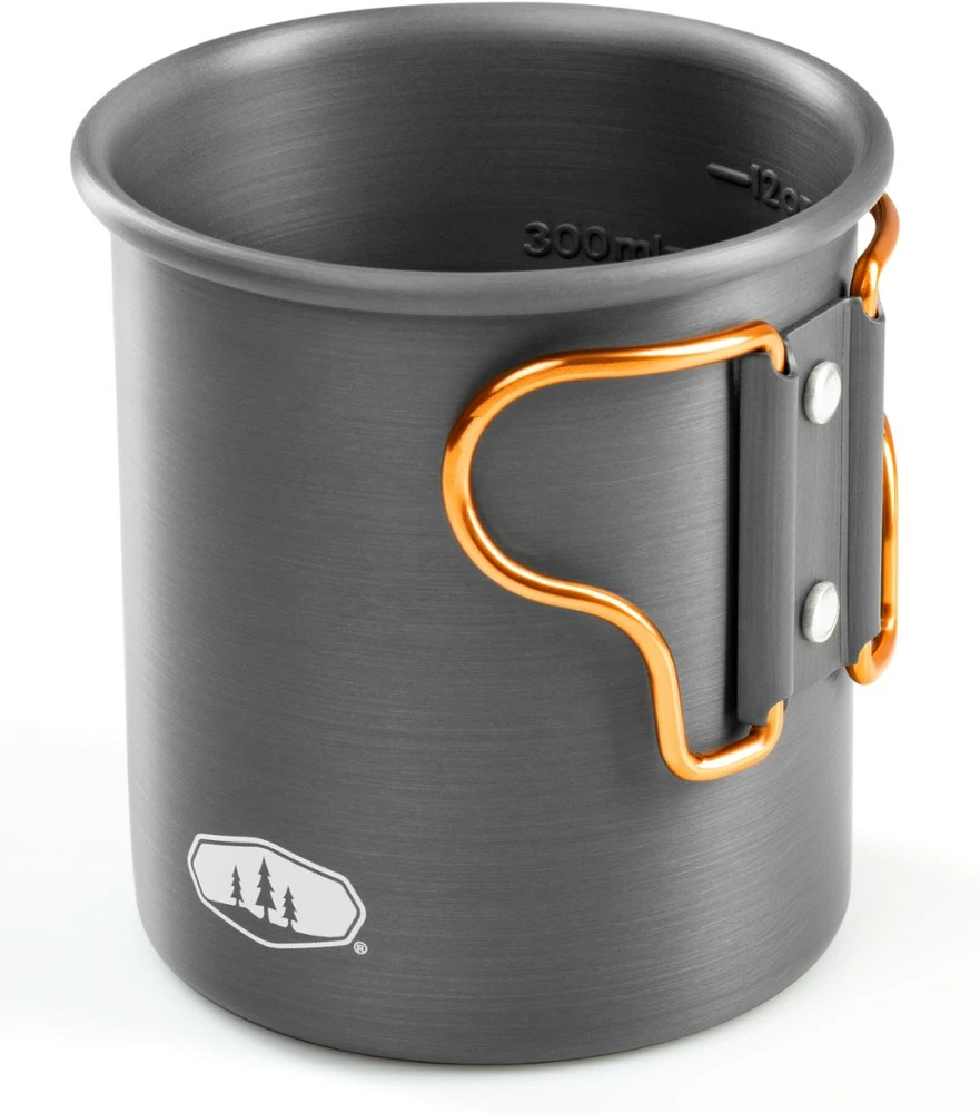 GSI Outdoors Halulite Aluminum Cup - 14 fl. oz. - Black - Image 2