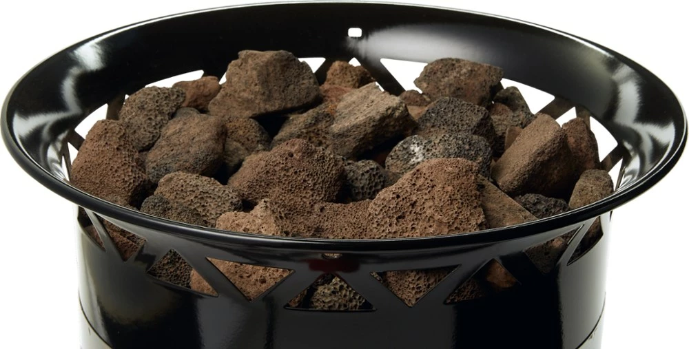 Camp Chef Redwood Gas Fire Pit with Lid and Heat-Dispersing Lava Rocks - Image 3