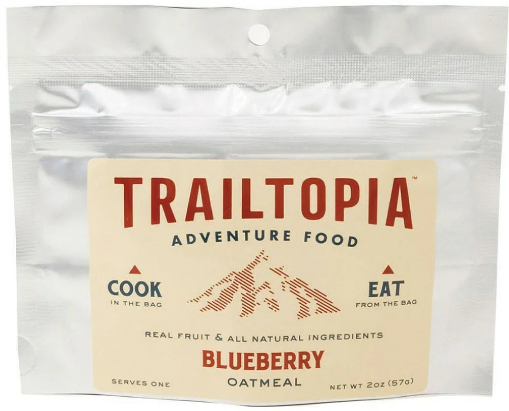 Trailtopia Blueberry Oatmeal - 1 Serving - None