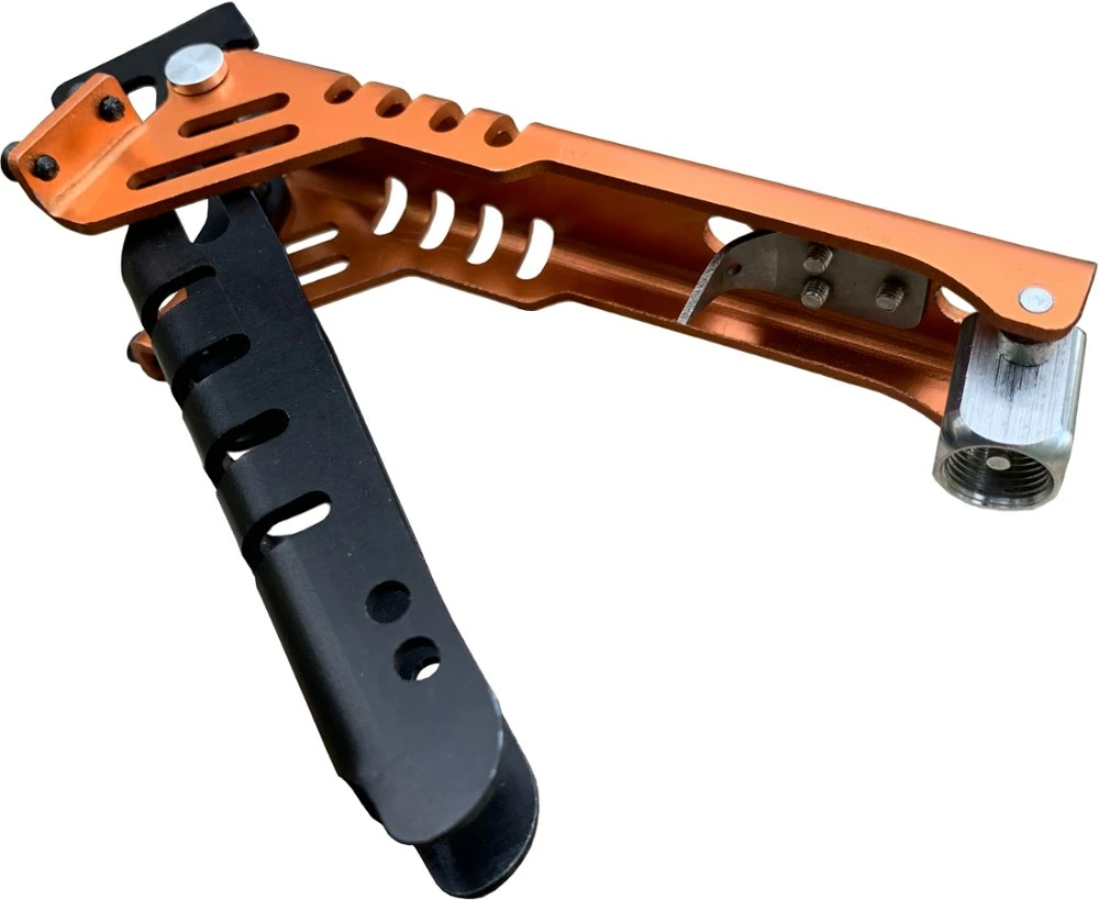 outdoor element Handled Pot Gripper and Fuel Canister Recycle Tool - Orange/Black - Image 2