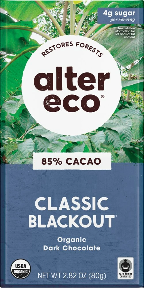 Alter Eco Dark Chocolate Bar - Image 3