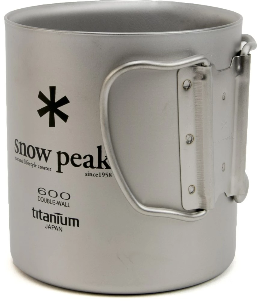 Snow Peak Titanium Double Wall 600 Mug - Image 2