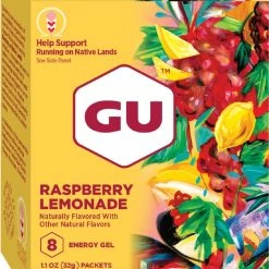 GU Special Edition Energy Gel - Package of 8 - Raspberry Lemonade