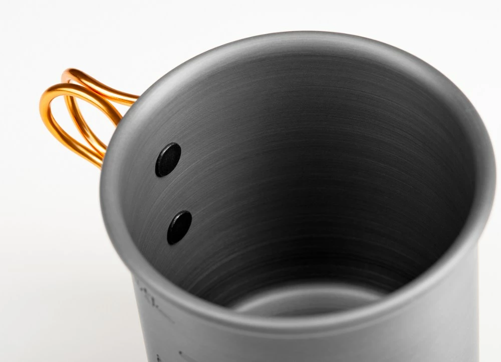 GSI Outdoors Halulite Aluminum Cup - 14 fl. oz. - Black - Image 6