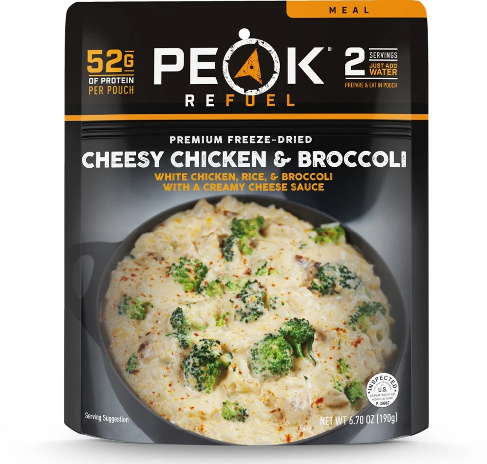 PEAK REFUEL Cheesy Chicken Broccoli - 2 Servings - None