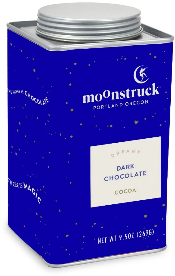 Moonstruck Dreamy Dark Chocolate Hot Cocoa Tin