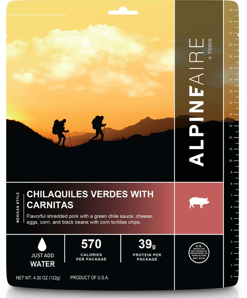 AlpineAire Foods Chilaquiles Verdes with Carnitas - 1 Serving - None