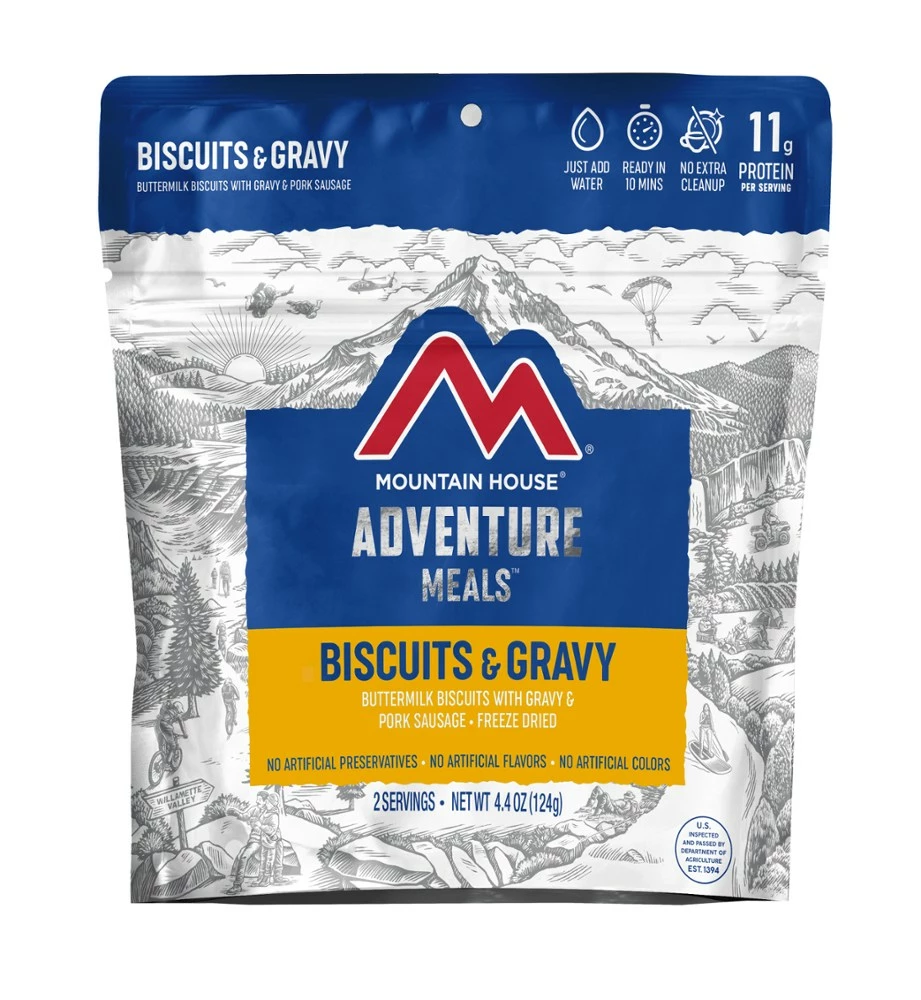 Mountain House Biscuits & Gravy - 2 Servings