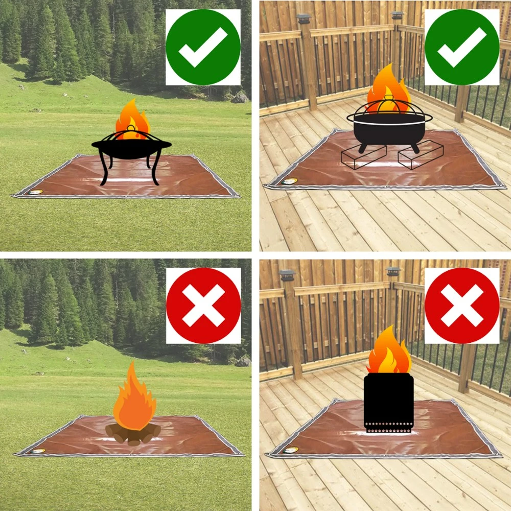 FIRESIDE OUTDOOR Ground Ember Mat - Image 4