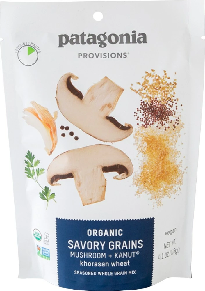 Patagonia Provisions Savory Grains - Mushroom + Kamut Khorasan Wheat - 1 Serving - None