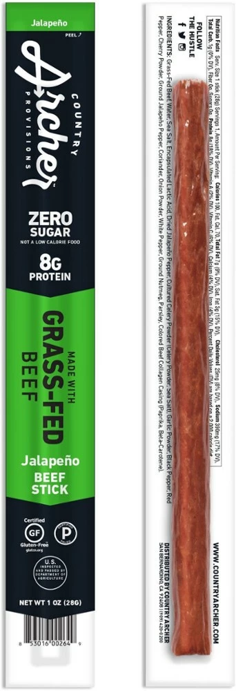Country Archer Jerky Co. Jalapeno Beef Stick - 1 oz.