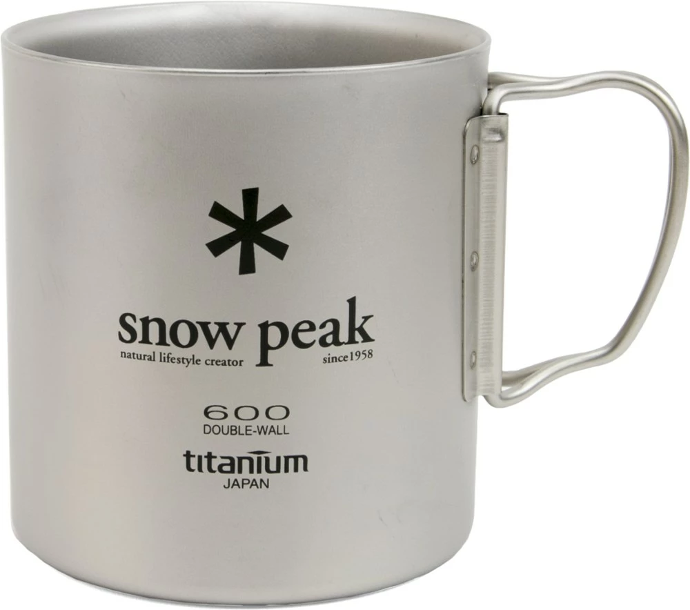 Snow Peak Titanium Double Wall 600 Mug