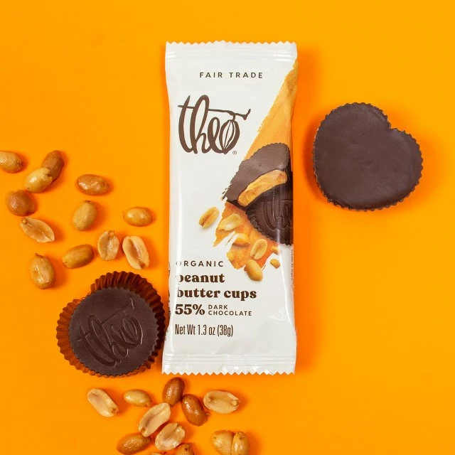 Theo Chocolate Peanut Butter Cups - Image 2