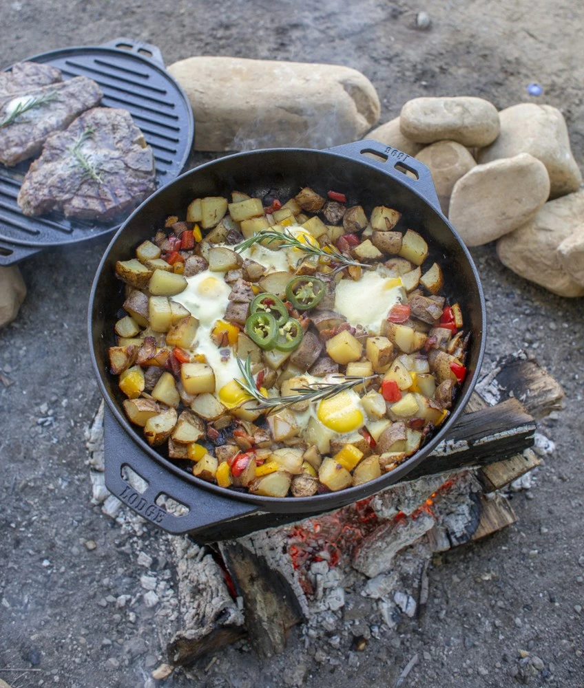 Lodge Cast Iron Cook-It-All - Image 6
