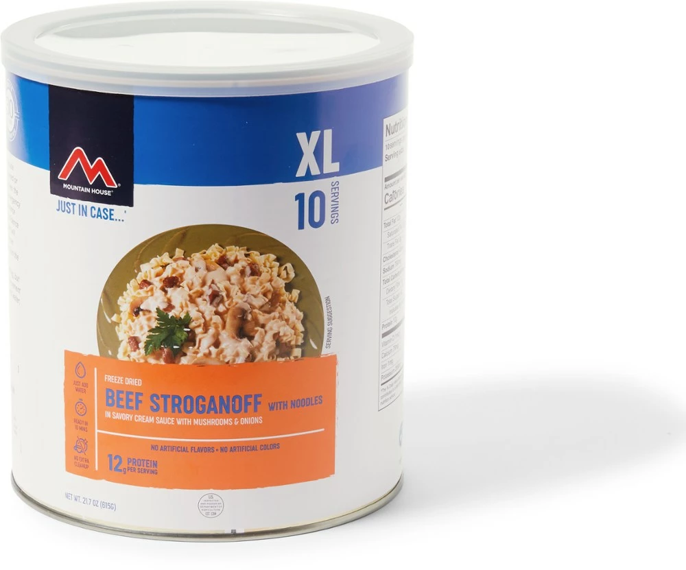 Mountain House Beef Stroganoff XL - 10 Servings - None