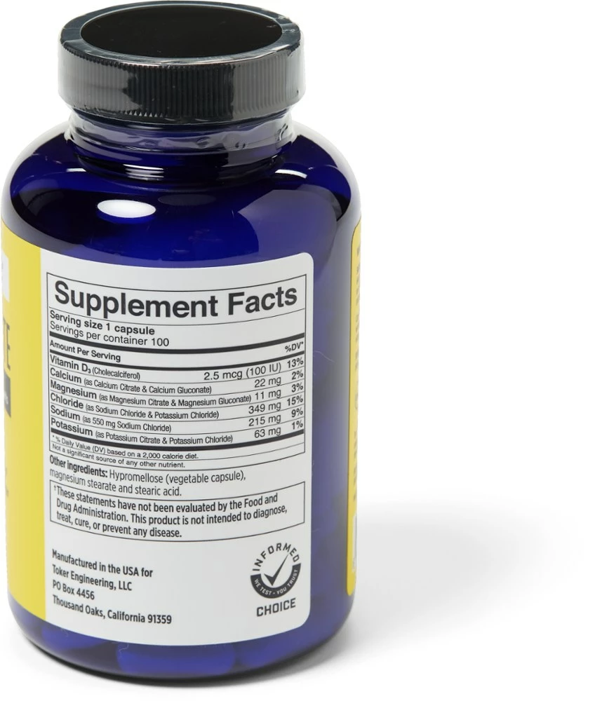 SaltStick Electrolyte Salt Capsules - 100 Capsules - Image 2