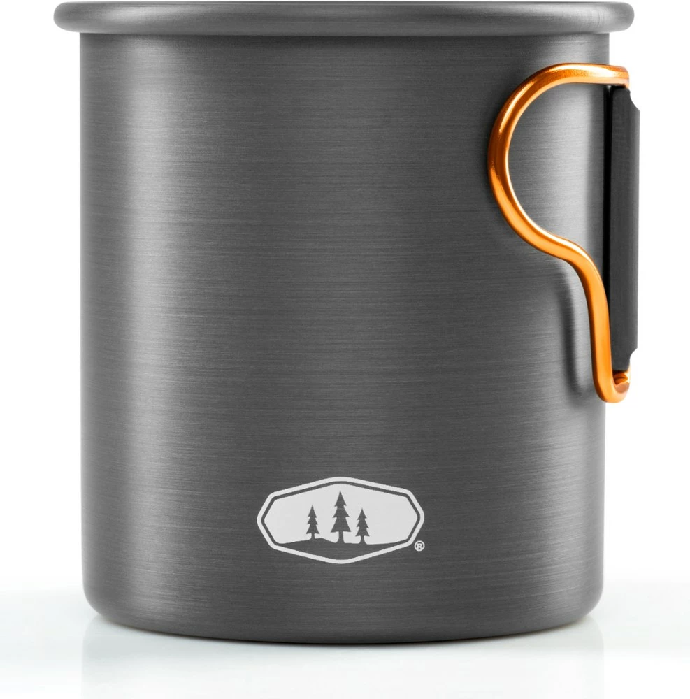 GSI Outdoors Halulite Aluminum Cup - 14 fl. oz. - Black - Image 3