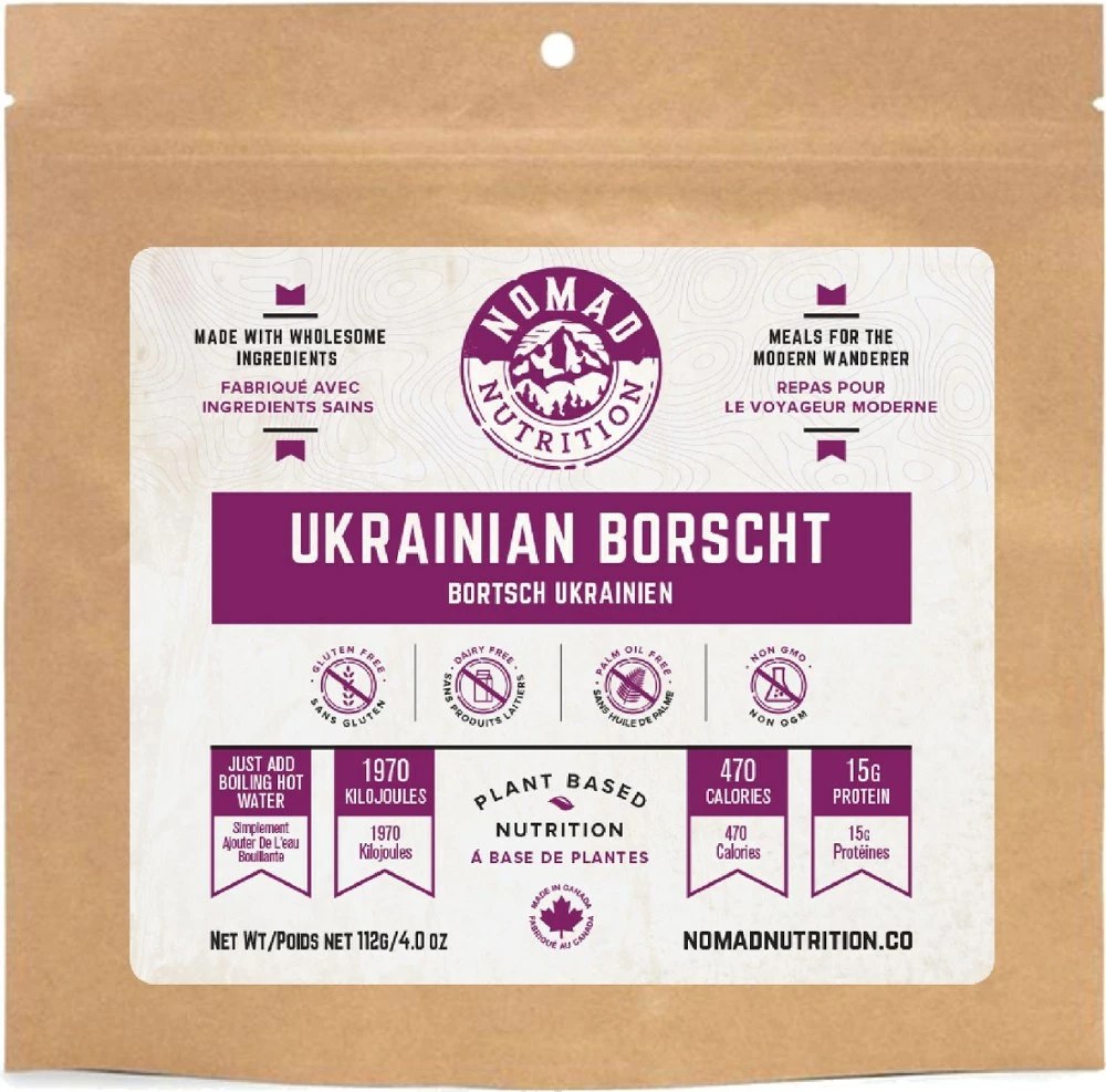 Nomad Nutrition Ukrainian Borscht - 1 Serving - None