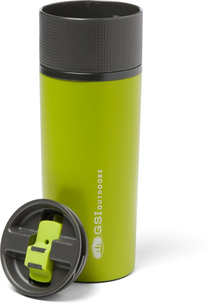 GSI Outdoors Glacier Commuter Mug - Green - 17 fl. oz. - Image 3