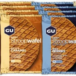 GU Stroopwafel Mixed Box - Package of 16 - Assorted